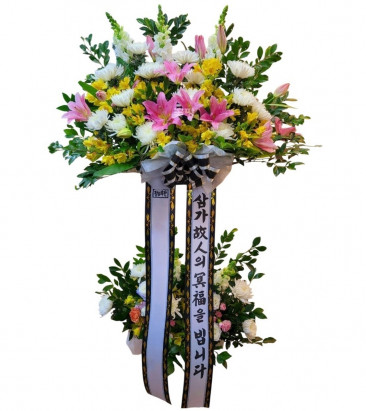 축하오브제(2단)